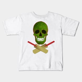 Cricket Skull Kids T-Shirt